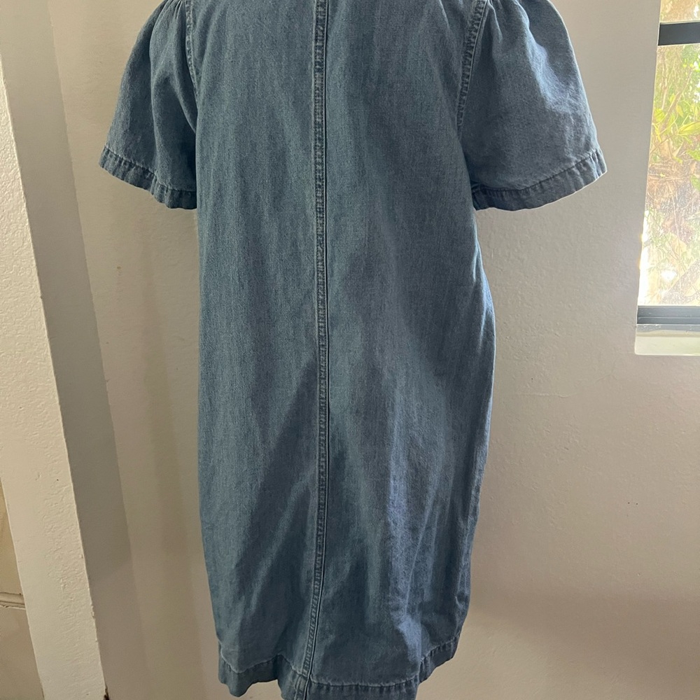 Madewell Light Blue‎ Denim Dress - Picture 6 of 9